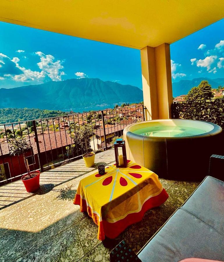 Magic View With Whirpool Appartamento Lenno Esterno foto