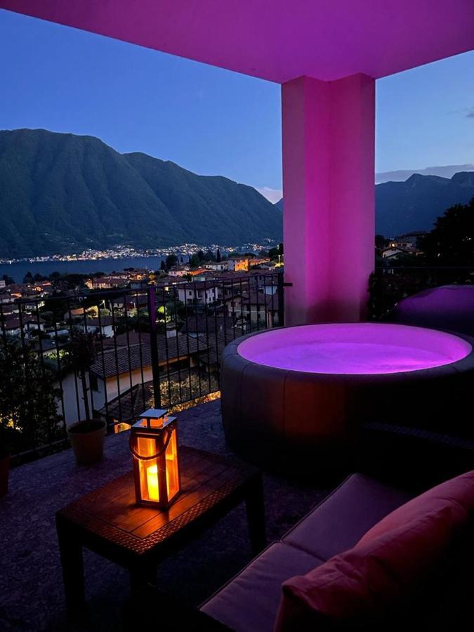 Magic View With Whirpool Appartamento Lenno Esterno foto