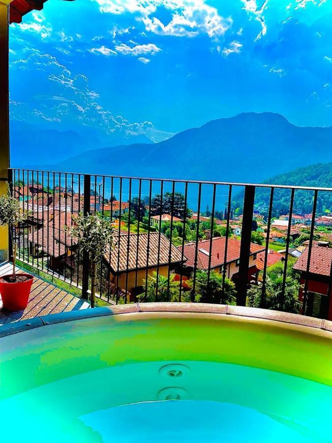 Magic View With Whirpool Appartamento Lenno Esterno foto